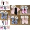 Ladies Slippers Womens Boots Flexible Lightweight Comfortable