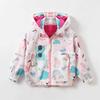 Clothing Autumn and Winter New Style Girls' Outwears Little Girls' Hooded Windbreakers Warm Kidsren's Baby Fleece-Lined Cotton Outwears Polar Fleece
