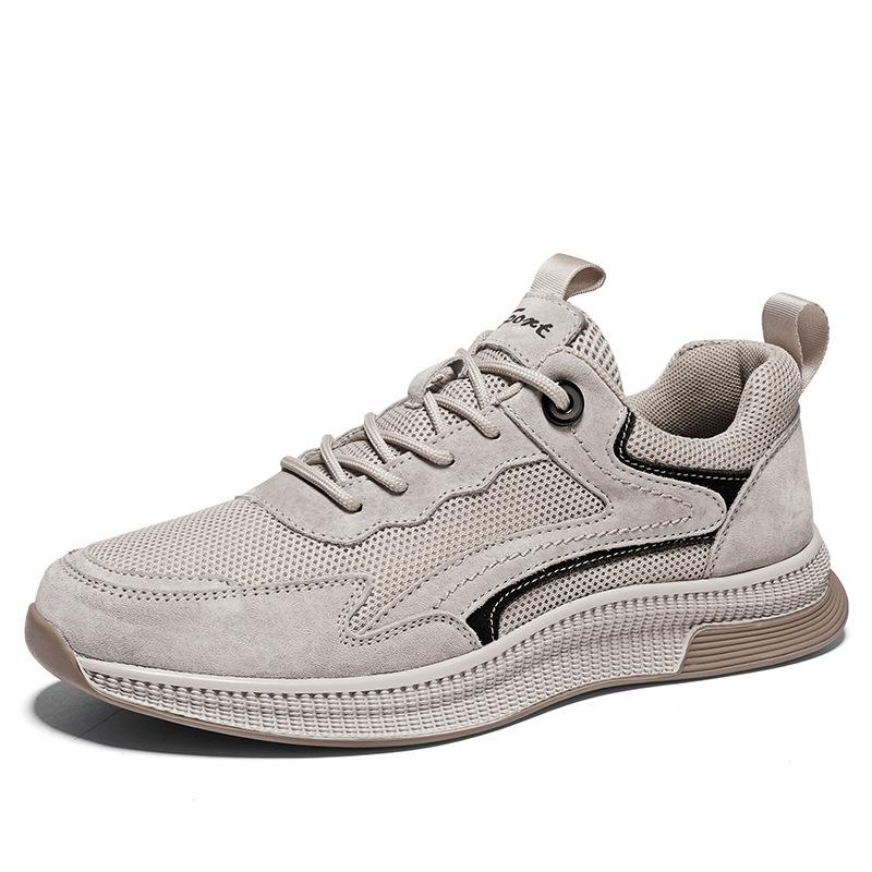 

Mesh shoes men s summer breathable leisure sports mesh shoes lightweight non-slip deodorant wear-resistant versatile youth shoes 44