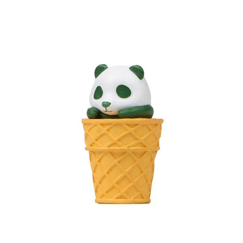 

Cartoon Ice Panda Cream Refrigerator Magnet Cute Decor For Kitchen And Use Home Green Panda