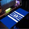 Deportivo Alaves Emblem mouse pad, rubber base, esports desk mat, mouse pad for gamers and office use, gaming desk , easy to clean mat