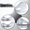 2 Pieces Race Seat Side Mount Brackets Easy to Install Heavy Duty Sturdy Aluminum Alloy Side Mounting Bracket Repair Parts
