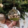 Christmas Ball Ornaments Clear Seasonal Pendants Christmas Tree Decoration For Dinner School Restaurant Shopping Mall Wedding