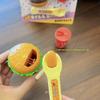 1 Set Kreatives Stressabbau-Set Lustiges Burger-Fütterungsspielzeug Löffel Rollenspielzeug Kinder Fantasievolles Spiel Geschenke für Jungen und Mädchen