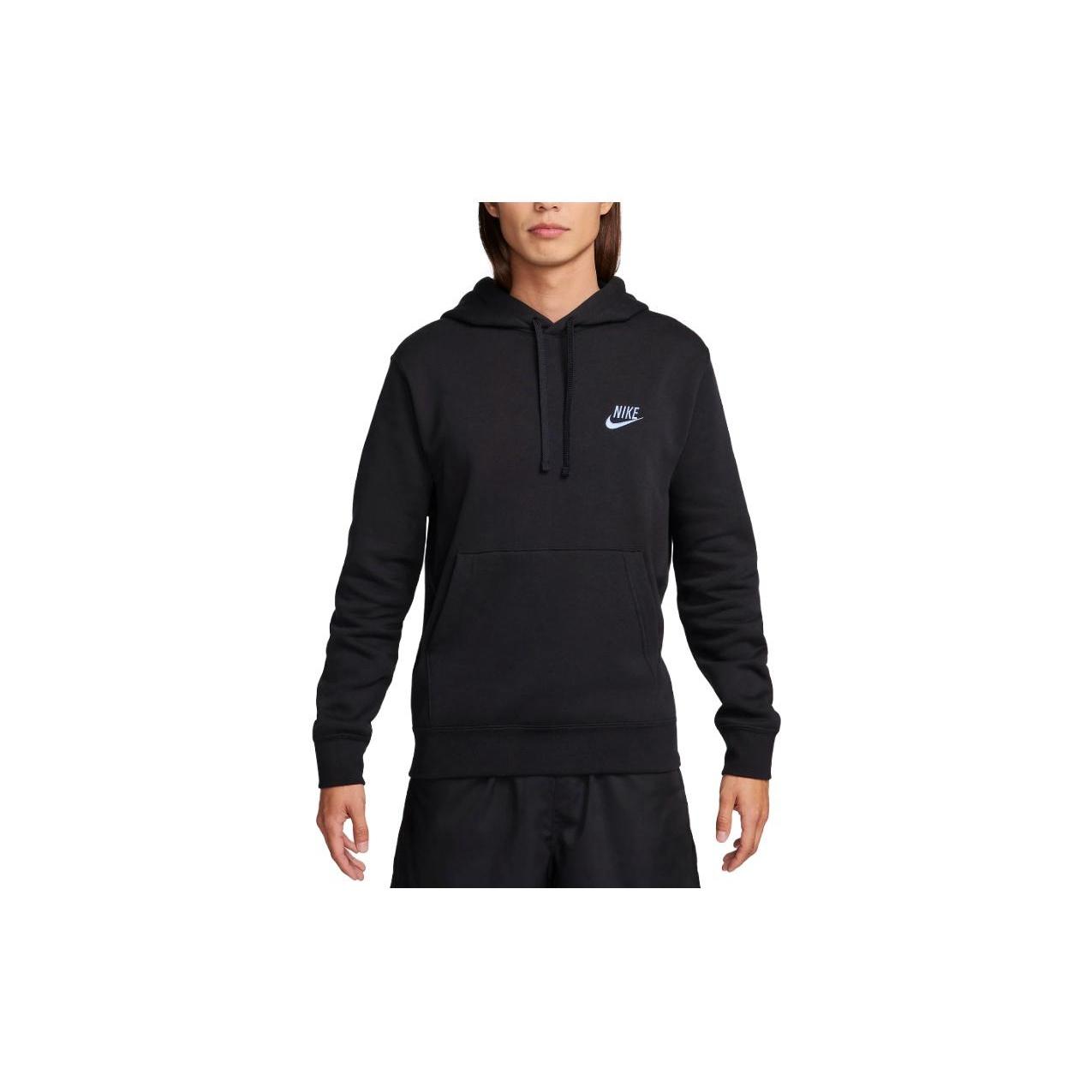 Nike Sportswear Club Fleece Hoodie Black Men s HF4762-010 M