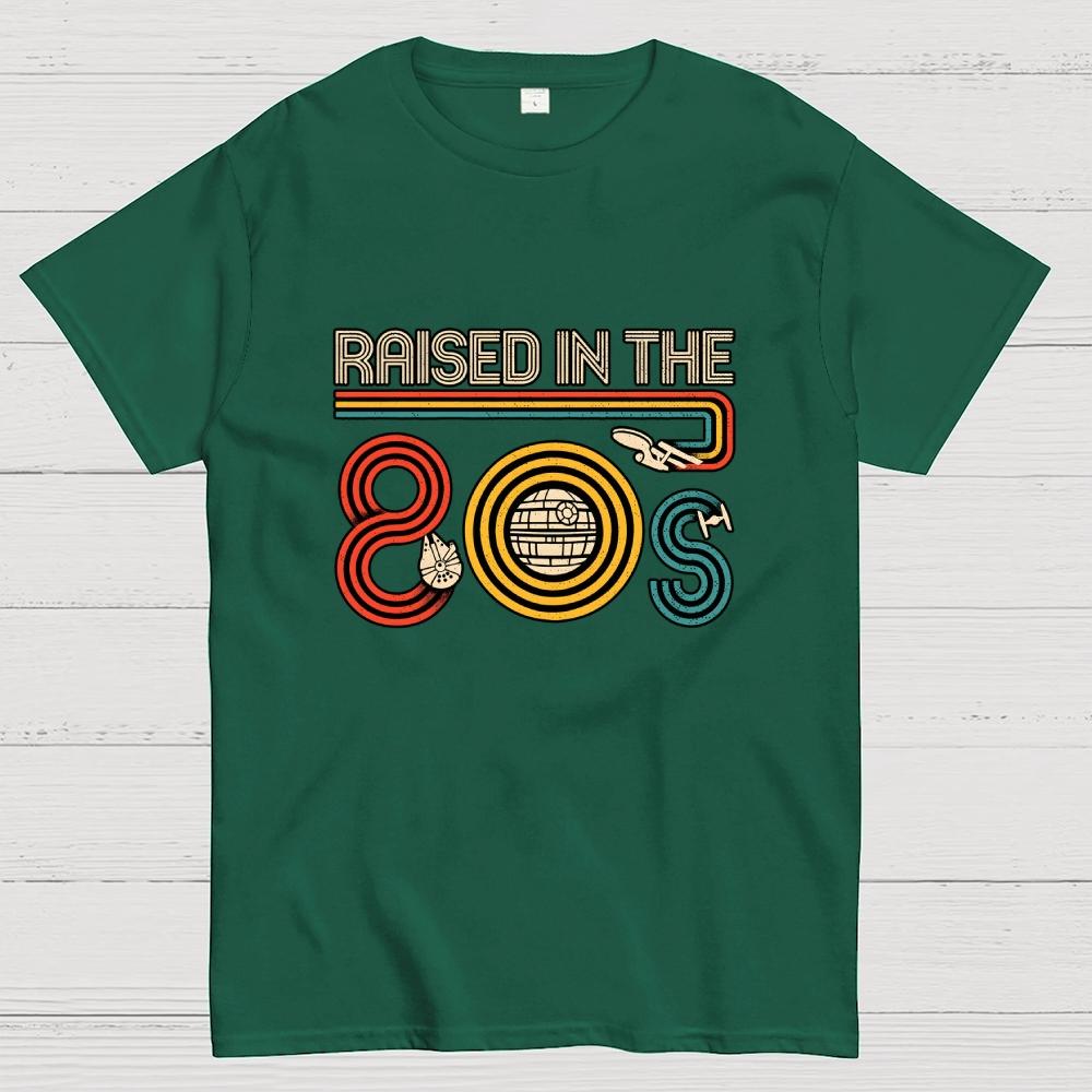 I Was Raised In the 80s Cotton Casual Cool Loose T-Shirt