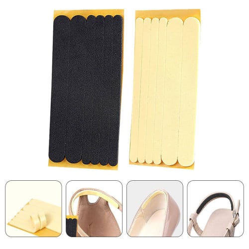 Anti-blister heel pads, shoe heel protection pads, prevent blisters and slip-off, adjustable size, adhesive backing, anti-slip, ankle straps, unisex,