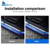 Real Carbon Fiber Sticker For Subaru BRZ Toyota GR86   Threshold Strip Door Sill Strip Protector Trim Accessories