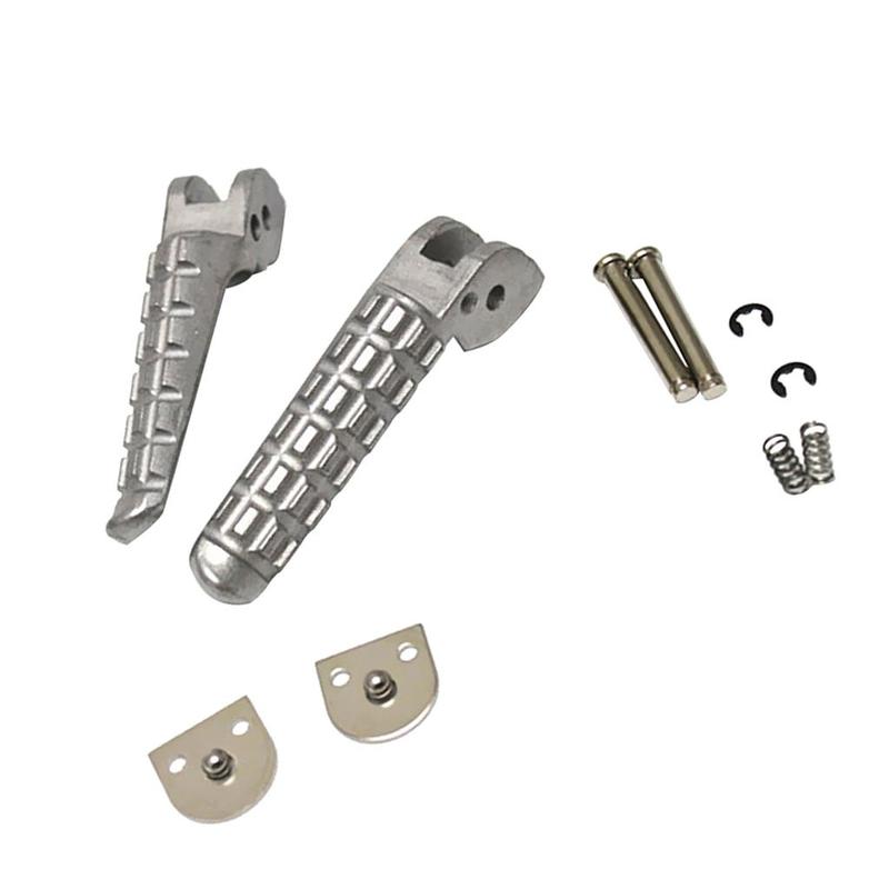 Pair of Footrest Pedals, Rear Footrest, Foot Mount Motorcycle Part with