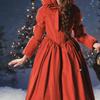 Women Chic Solid Maxi Dress Puff Jacket Slim Fit S Line Big Hem Warm Long Robes Coat Outfit Lady High Street Outwear