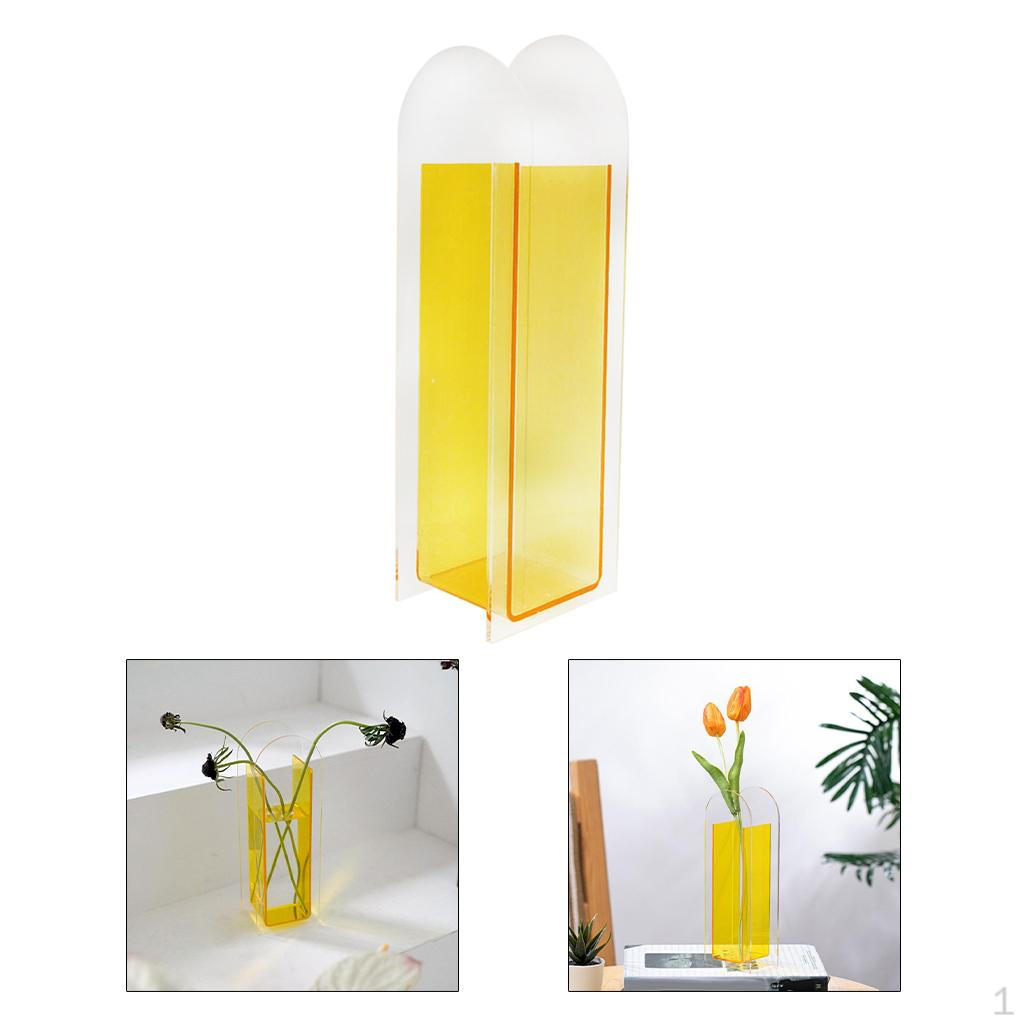 

Vase Floral Container Decoration Yellow