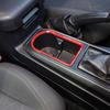 ABS Red Rear Water Cup Holder Cover Trim For Toyota Tacoma 2016-