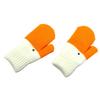 1 Pair Funny Knitted Gloves Goose Design Thickened Plush Lining Warm Gloves Non-Slip Performance Props