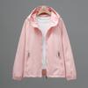 New Women's Windproof and Waterproof Jacket Casual Hooded Top Loose Trench Coat Jacket Jacket