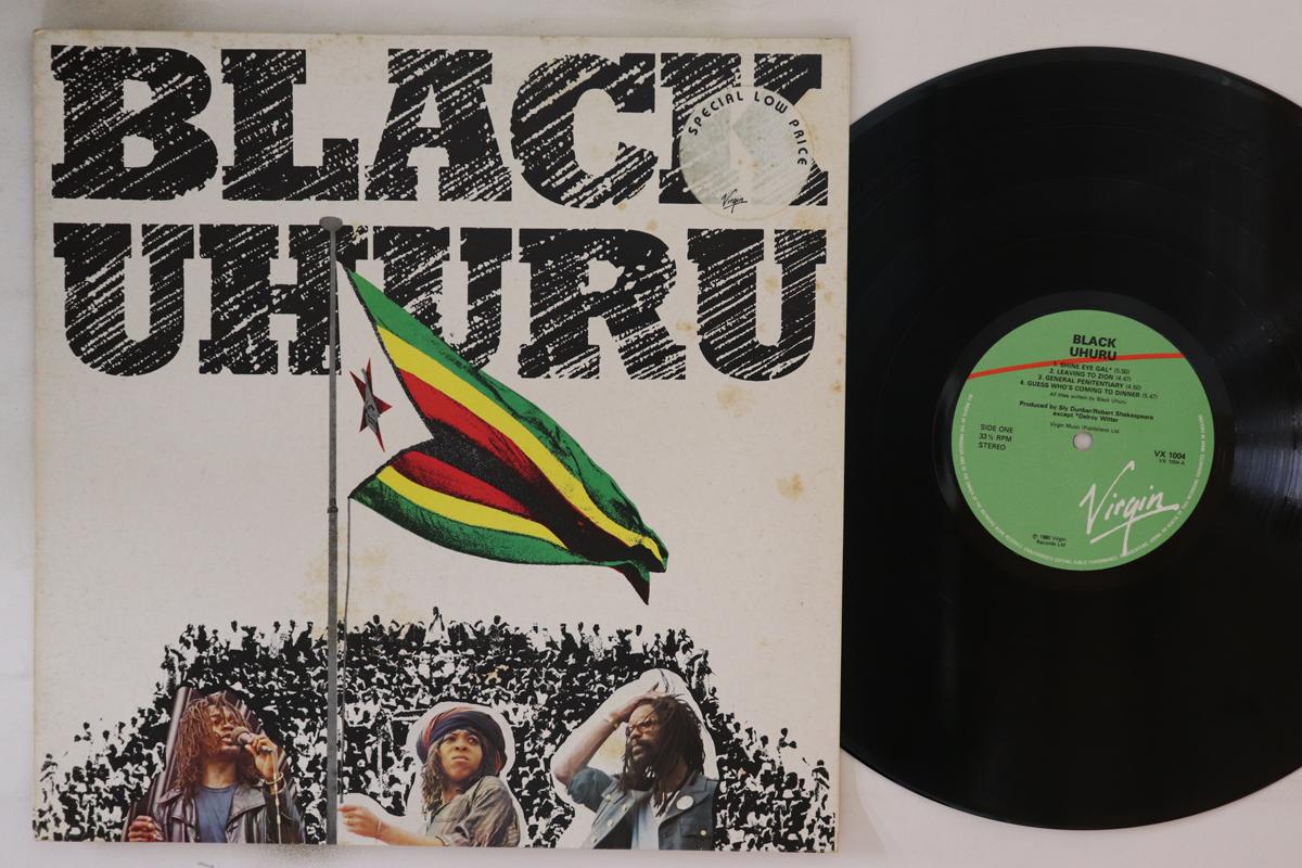 

LP Record BLACK UHURU - Black Uhuru VX1004 Virgin 1980 UK Reggae, Ska & Dub Used