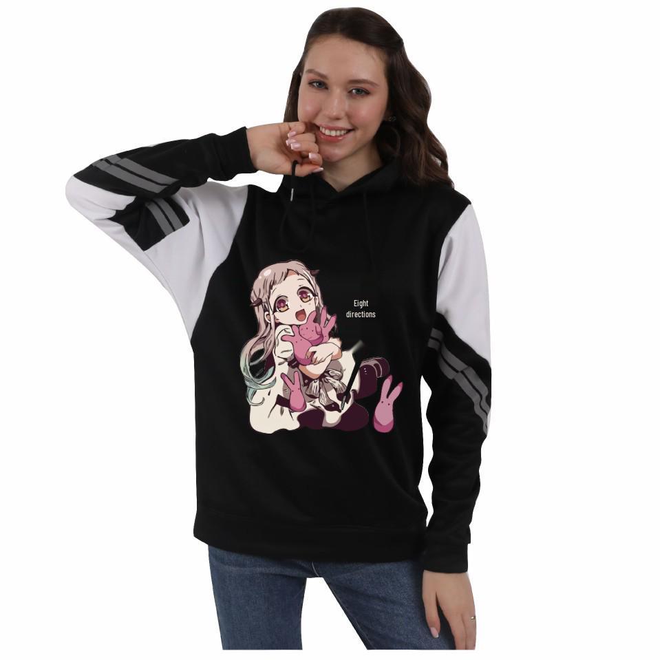 Jibaku Shonen Hanako-kun Plus Size Casual Pullover Hoodie