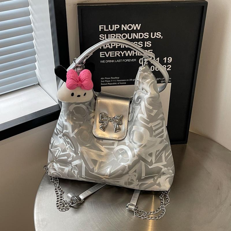 Tote Bag Women's New Large-capacity Commuter Backpack Fashion Versatile Shoulder Bag Leisure Bag