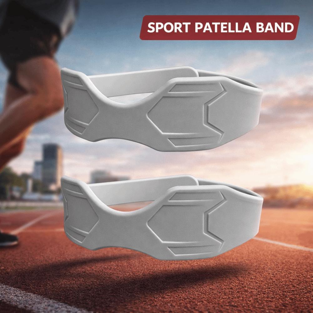 Non-Slip Design Knee Pads Patella Strap Silicone Sport Knee Wrap Knee Patella Support Hiking