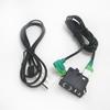 1Pc Adapter Cable Radio On Aux In Audio Stereo Changer Switch Button Fit For BWM