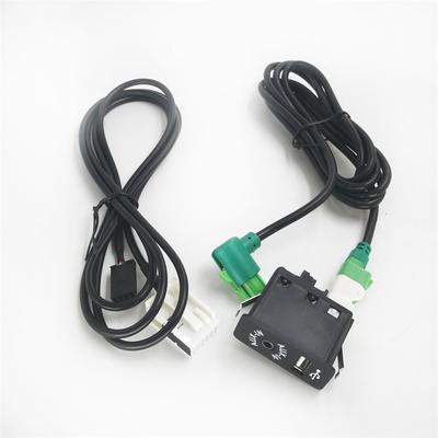 1 Stück Adapterkabel Radio auf Aux-Eingang Audio Stereo Wechsler Schalter Knopf Passend für BWM
