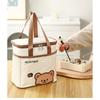 Cartoon Thickened Waterproof Insulated Bag Student Office Worker Lunch Bento Bag Handbag Large Capacity Thermal Aluminum Foil Bag