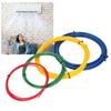 4Pcs Conditioning Copper Tubing Pipe Extension   1Celsius4 1Celsius2 3Celsius8 5Celsius8in Built in Copper Tube Bending Strip AC Bender Kit with Blac