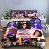 Pop Art Style Celebrity Design Bedding Duvet Cover Set Duvet Cover Pillowcases  (1*Duvet Cover 2*Pillowcases, Without Duvet Insert)