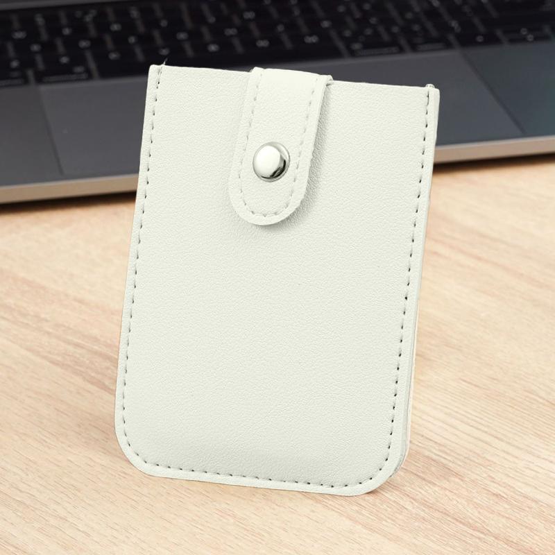 Pu Leather Credit Card Holder Bag 5Pcs Slots Men/Women Wallet Bank Leather Wallets With Money Clip Designer Cardholder