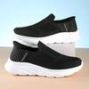 Spring New Casual Sports Running Shoes Soft-soled Lazy Shoes Fly-woven Breathable Mesh Shoes