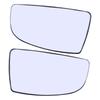 BK3Z17K707A 1 Pair Front Left & Right Lower Convex Mirror Glass BK3Z17K707B Fit For Ford Transit MK8 150 250 350 HD 2015-