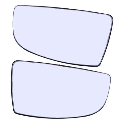 BK3Z17K707A 1 Pair Front Left & Right Lower Convex Mirror Glass BK3Z17K707B Fit For Ford Transit MK8 150 250 350 HD 2015-