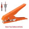 Edge Banding Hole Puncher: 8/10/12/15mm Woodworking Tool for Countersink Screw Hole Covers