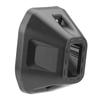 Cubierta de la punta del silenciador de la motocicleta, adorno de punta de escape de fibra de carbono negro brillante, accesorios para Honda Click 125 150