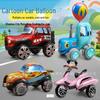 Children's Birthday Party Decorations: 3D Racing Car and Airplane Foil Balloons