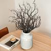 Three Pieces of Artificial Twigs, Artificial Green Plant Decorative Flower Forks, and Home Landscape Decoration Ornaments