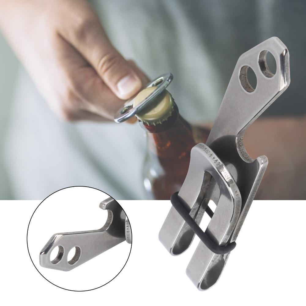 With Rubber Ring Money Pocket Clip Double-Sided Belt Clip Durable Suspension Belt Clip Camping