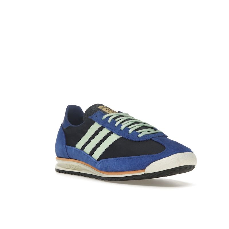 Adidas SL72 OG Night Indigo Женские кроссовки синие, полузеленые, искрящиеся, Team, королевский, синий IE3426