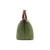 Longchamp Le Pliage 30 Asa Corta Cierre de Broche y Cremallera Nylon Bolso Tipo Dumpling Mediano Bolso de Mano para Mujer Verde 1623089P77