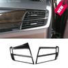 For BMW X5 F15 X6 F16 2014-2018 ABS Carbon Car Air Condition Two Side Outlet Vent Frame Cover Trim Interior Car Accessories