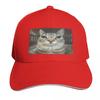 Cat looking directly at you Baseball Cap sun hat western Hat Hat Unisex For The Sun Hood Women Unisexs