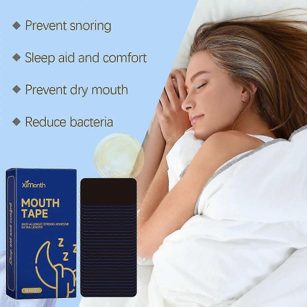 Ximonth Anti-Snoring Sleep Stickers Night Care Nasal Discomfort Snoring Sleep Anti-Snoring Ventilation Stickers