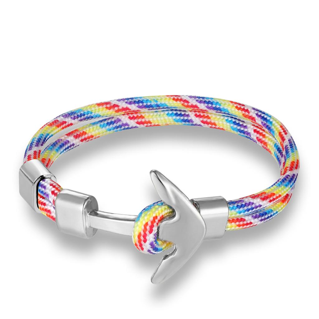 European and American Trends, Boat Anchors, Men's Aircraft Bracelets, Polyester Rope Jewelry