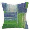 Home Oil Painting Geometric Abstract Pillow Case Sofa Pillow Cushion Cover