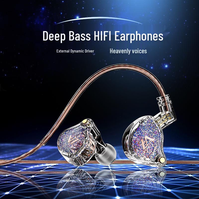 In-Ear Wired Hi-Fi Ear-Hook Headphones for Mobile, Singers, Gaming, Streaming, Studio Monitors, Sound Cards, In-Ear Monitors