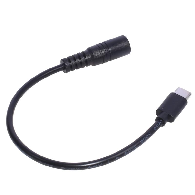 Universelles 5,5x2,1mm auf Typ-C USB C Stromladekabel für Router LED-Licht Lüfter und 5V Geräte(5,5x2,1 mm)