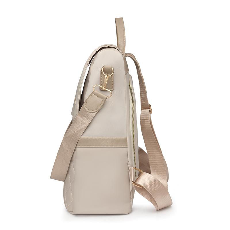 Backpack Women's New Korean Version Large-capacity Anti-splashing Anti-theft Backpack Portable Simple Schoolbag