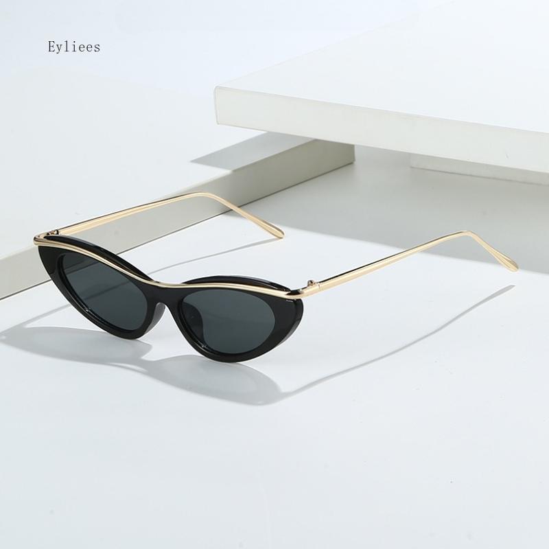 Summer Fashion Women's Cat Eye Sunglasses Ins Internet Celebrity Personality High-end Sunglasses Street Travel Sunglasses UV400