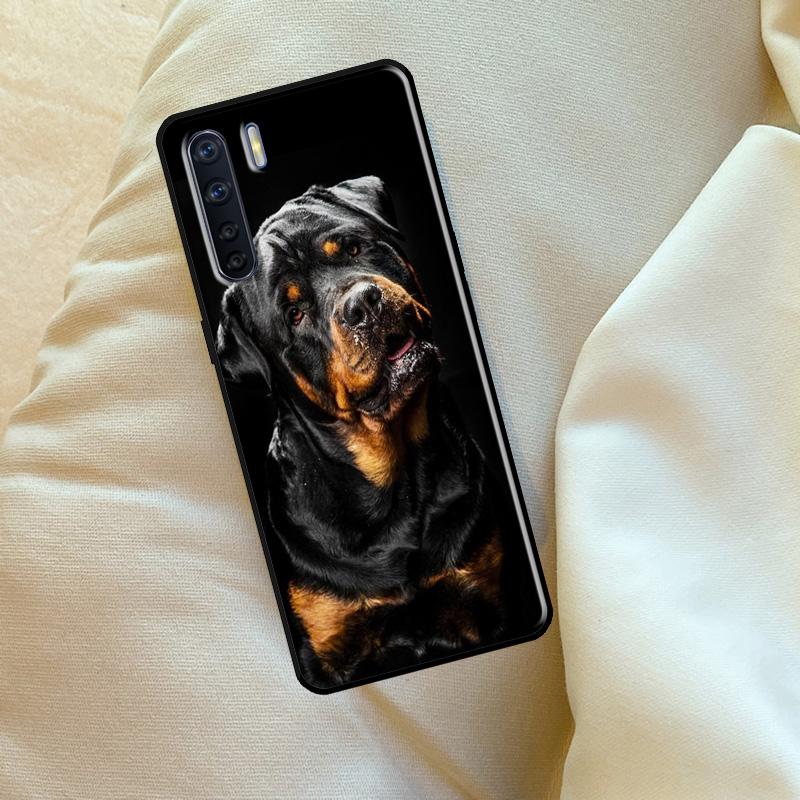 Rottweiler Dog Case For Oppo A98 A78 A18 A38 A58 A5 A6 Pro A54 A74 A94 A17 A57 A80 A60 A40 A96 A76 A16 A15