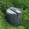 Portable Compacts Backpacking Cookware Windproof Outdoor Cooking Pot with Folding Handle For Outdoor Cooking Efficiency