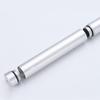 Stainless Steel Telescopic Straw Color Three-Section With Aluminum Alloy Storage Tube Sleeve Blue
